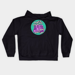 Funny Bobby Hill Purse Kids Hoodie